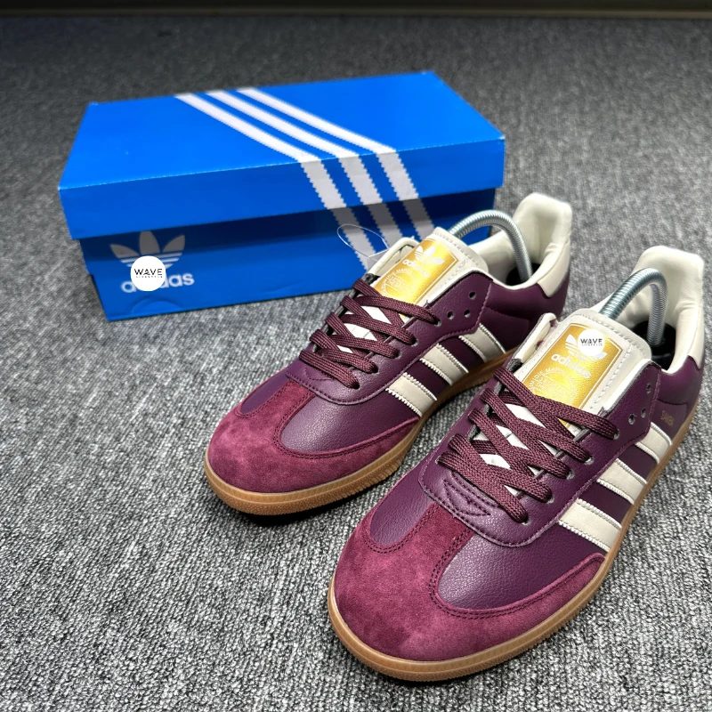 SAMBA OG Maroon Gold Metallic - Thumbnail 3