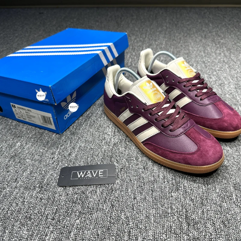 SAMBA OG Maroon Gold Metallic