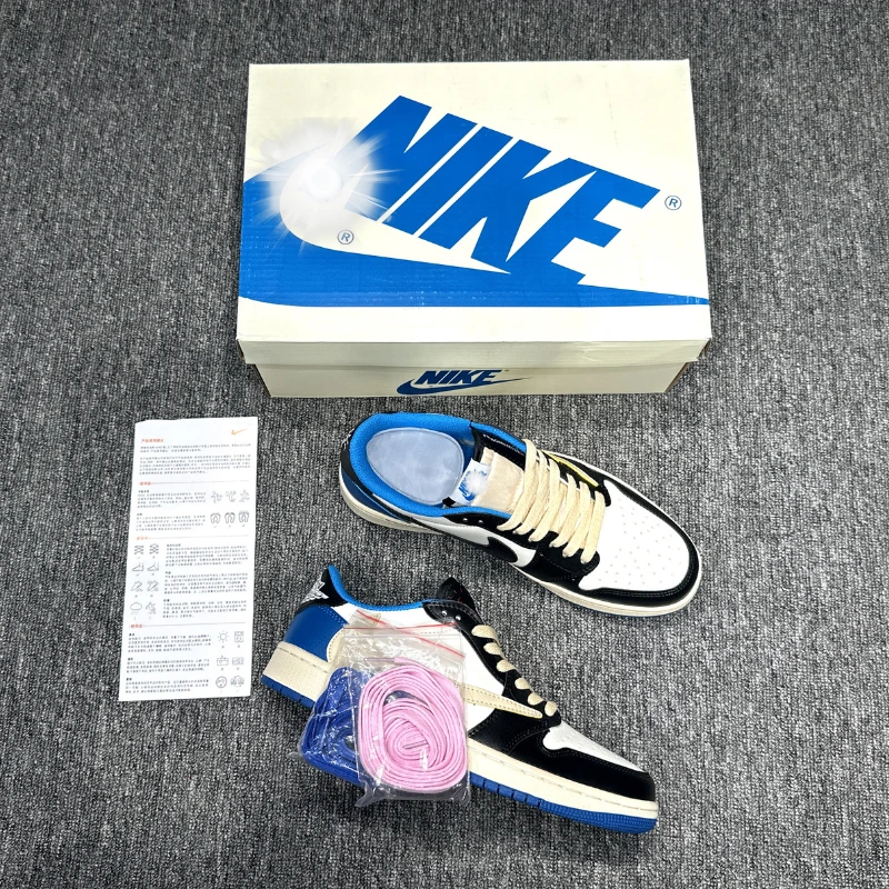 Air Jordan 1 Low Travis Scott x Fragment - Thumbnail 3