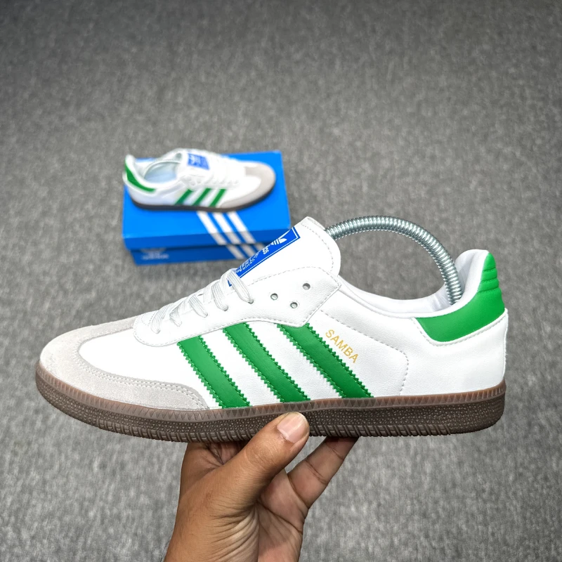 Samba OG Shoes Cloud White/green