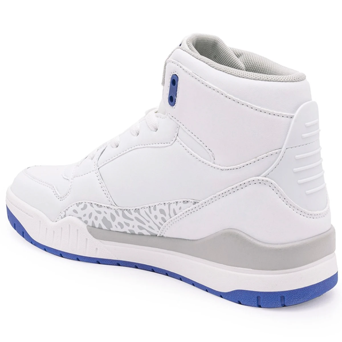 Red Tape RSL0315 PU Sneakers for Men - White and Blue