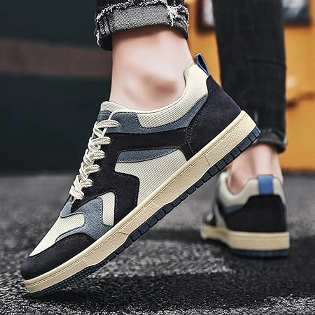 Retro Canvas Casual Sneakers Shoes for Men-CH003