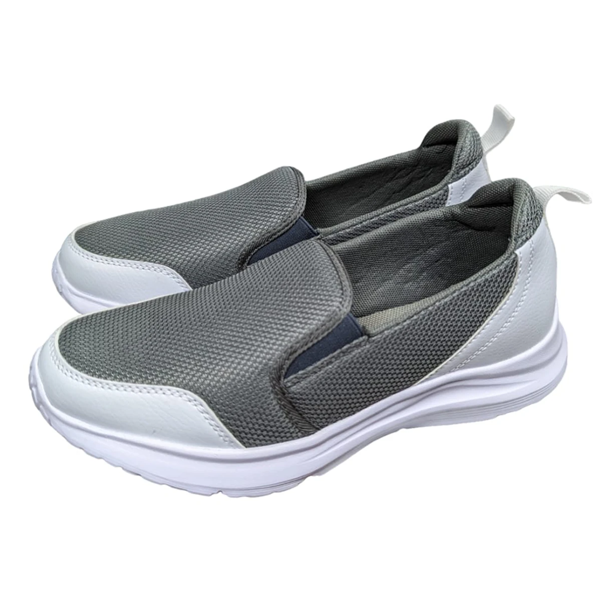 Lightweight Unisex Mesh Walking Sports Shoes - Grey - FLMN-20